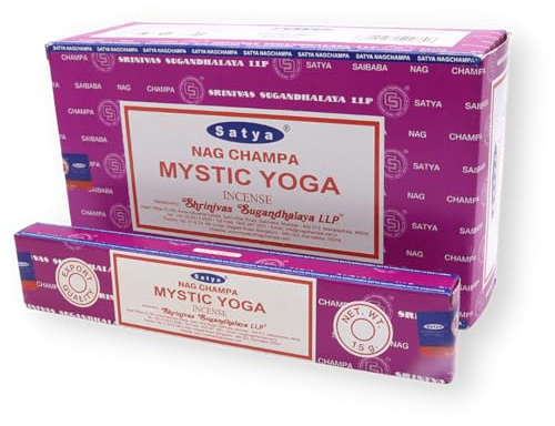 Satya Räucherstäbchen x LAVISA, Meditation, Aromatherapie, Duft (Mystic Yoga)