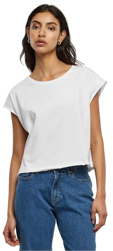 Urban Classics Damen Ladies Organic Open Edge Tee