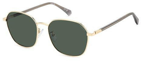 Polaroid Herren PLD 4168/G/S/X Sonnenbrille, Gold grün, 57