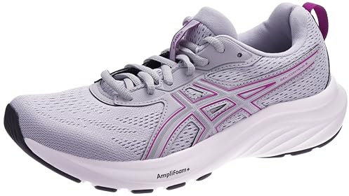 Asics Damen Gel-Contend 9 Sneaker, Piedmont Grey Purple Spectrum, 40 EU