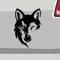 Aufkleber - Fenrir Wolf Odin Walhalla Tier - Sticker, Folienaukleber für Auto, Motorrad, Fahrrad, Laptop, LKW (13x8,5cm | Silber)