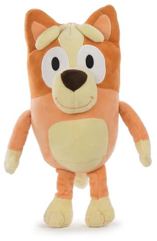 Famosa Softies - Peluches Bluey Guarda Secretos de 35 cm, Surdito de 2 Peluches de Bluey o Bingo, Bolsillo Interior para Guardar Cosas y Secretos, Envío Aleatorio, Desde 0 Años, Famosa (760024795)
