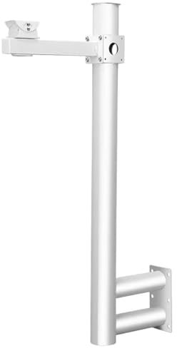 Fadiadem Surveillance Security Camera Mount Bracket, Outdoor CCTV Security Camera Pole Extension Arm Holder, Universal Camera Wall Mounting Holder Stand Monitor Bracket