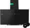 KKT KOLBE TRIO9025S - Cappa aspirante 90 cm, 782 cbm/h, cappe da parete senza testa, colore nero, vetro, controllo gestuale, funzionamento SensorTouch, illuminazione a LED