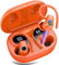 Wireless Earbuds, Bluetooth 5.3 Headphones with 4 ENC Noise Canceling Mic, 50H Stereo Dual LED Display Ear Buds, Sport Wireless Earphones with Earhooks, IP7 Waterproof Wireless Headphones Gym, Orange