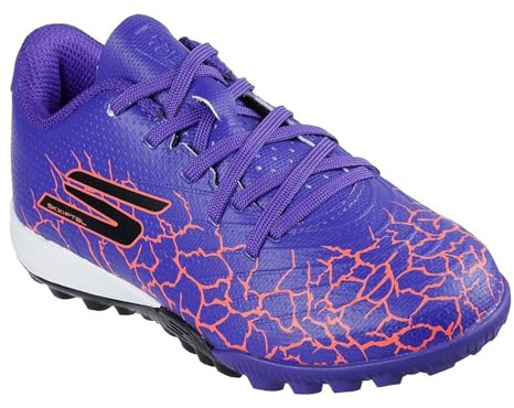 Skechers Jr Crib Tf Astro Turf Football Boots Boys Purple 12 UK Child