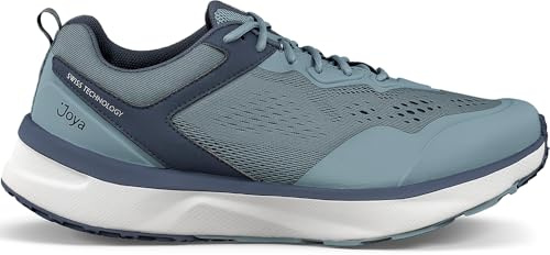 JOYA Veloce M Blue, Herrensneaker aus technischem Mesh, für langes Gehen und Laufen, gesunde Schnürschuhe, Blau