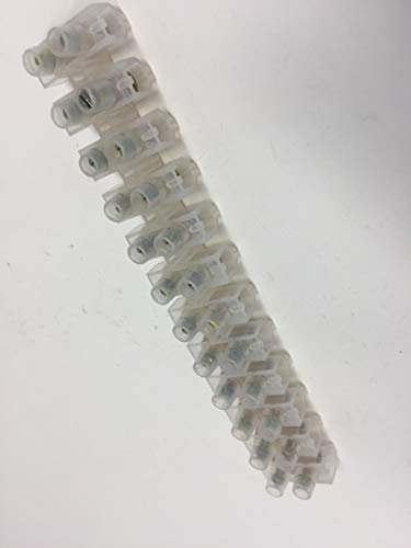 Bayram® Lüsterklemme Lüster Klemmen Klemmleiste wählbar 1.5-16 mm2 bis 380V nac Auswahl (30A 12x)