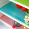 AKINLY - Paquete de 9 tapetes lavables para refrigerador, impermeables, para estantes, cajones, estantes, cajones, estantes, estantes, estantes, 3 rojos, 3 verdes, 3 azules