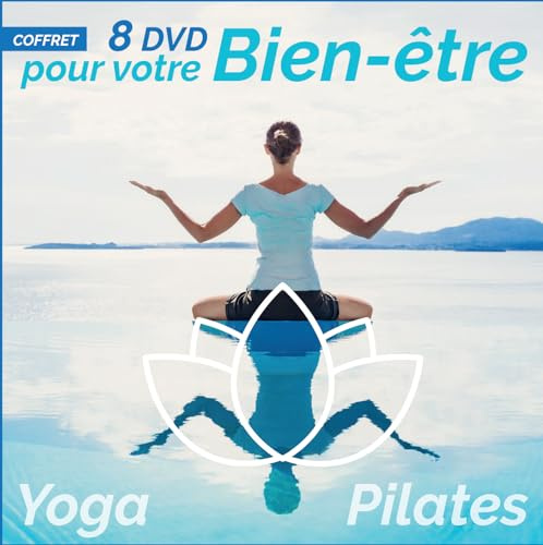Coffret 10 DVD pour votre bien-être ; yoga et pilates [FR Import]