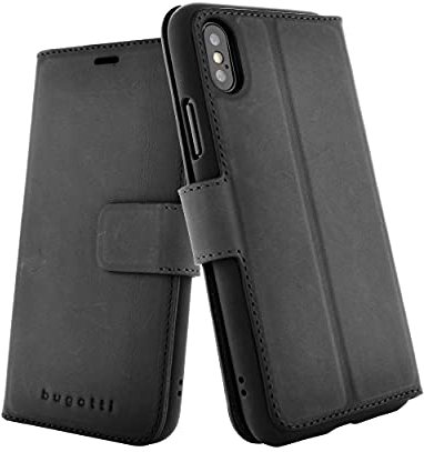 Bugatti Zurigo Burnished für iPhone X/Xs schwarz