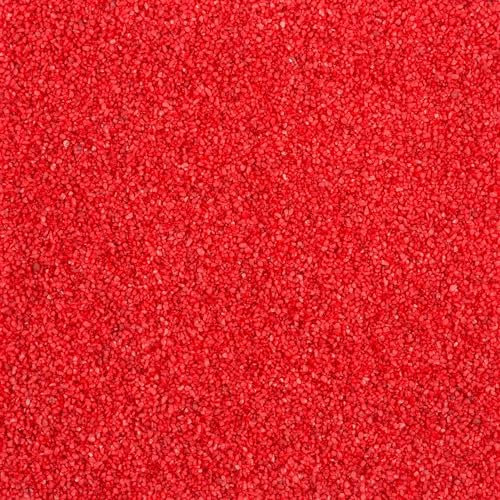 Fuchs seit 1895 Dekosand Farbsand Streudeko 0,5mm 1000g in versch. Farben, Farbe:rot