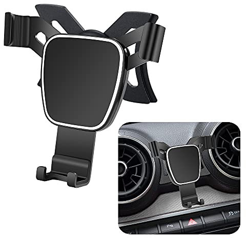 LUNQIN Kfz-Handyhalterung für Audi Q2 2018–2024, Autozubehör, Navigationshalterung, Innendekoration, Handy-Halterung