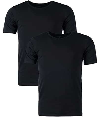 Top Gun Herren T-Shirt Doppelpack Tguw003 Black,S