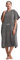 Hiturbo Surf Handtuch Poncho Umziehhilfe - Bath Towel for Herren und Damen,Changing Robe badeponcho Umkleidehilfe Surfen Strand Grau