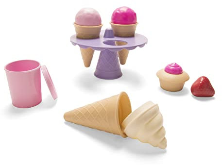 Dantoy 5580 | for My Little Princess - Eiscreme Set | 13 Teile