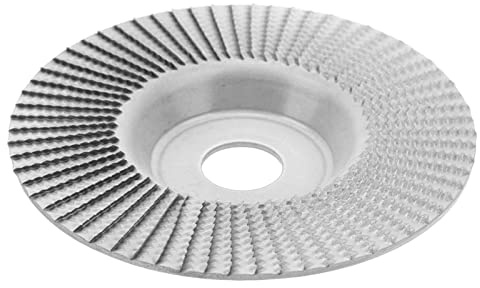 Disco Abrasivo in Carburo di Tungsteno 125 mm per Smerigliatrice Angolare Mola a Tazza per Intaglio Legno Rimozione Vernice Superfici e Falegnameria di Precisione