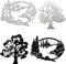 Stanzformen,Waldbaum,Wasser-Stanzformen,Festival-Metall-Stanzformen,zum Selbermachen,Basteln,Blätter,Blumen,Berge,Papierstanzformen für DIY-Einladungen,Karten,Sammelalbum,Präge,Basteln