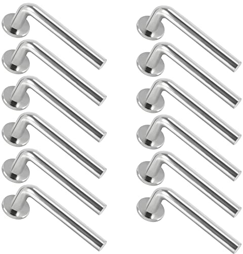 HOIGON 50 PCS Universal Pallet Rack Drop Pin, M7 Round Heavy Duty Head Pallet Rack Safety J Bolts for Warehouse, Home or DIY Pallet Racks, Shelving Units, 2.56 x 0.28 Inch