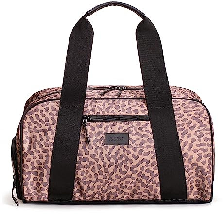 Vooray Burner Gym Sporttasche – 23L Fitness Tasche aus 20 Recycelten Plastikflaschen, 39 cm, mit Schuhfach, Wasserabweisend, Ideal für Sport & Reisen (Wilde Wüste)