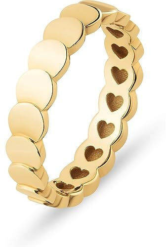 CHRIST Damen-Damenring 585er Gelbgold