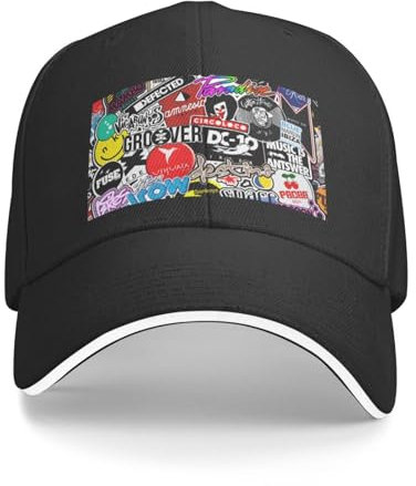Basecap Ibiza Clubs Poster – 2022 Eivissa Baseball Cap Visier Papa Hut modische Trucker Cap Damen Hut Herren