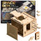 ESC WELT Space Box 3D Puzzle Game - 3 in 1 Modellbau Escape Room Spiel - Holzrätsel & Geschenkbox Knobelspiel - Rätselbox für Kinder - Holzpuzzle Geschenke