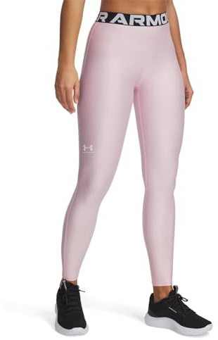 Under Armour Leggings HeatGear® pour femme, rose/blanc, 38