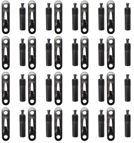 20pc Connettori Cassetti Invisibili Con Viti Per Armadio Per Scarpe E Librerie Facili Installazione E Regolazione Hardware Installazione Facile