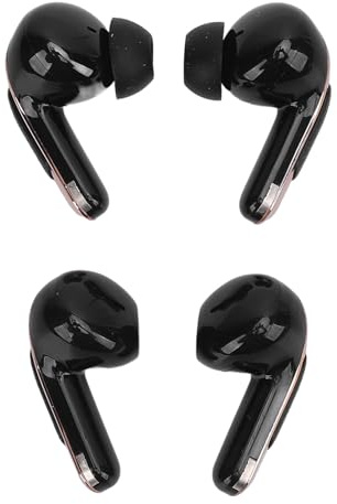 Confezione da 2 auricolari wireless con display a LED digitale, connessione indipendente, bassa latenza, Bluetooth 5 4, per coppie, due persone