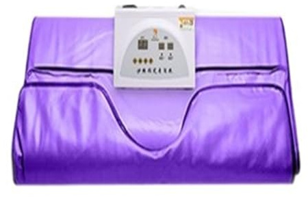 Far Infrared Sauna Blanket, Weight Loss Sliming,Seabuckthorn Steaming Bag for Home Dehumidification and Cold Use for Home Use(Purple)