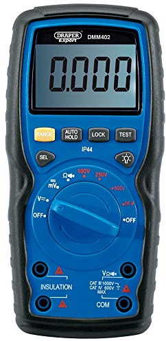 Draper 41834 Isolationswiderstandsmessgerät, blau