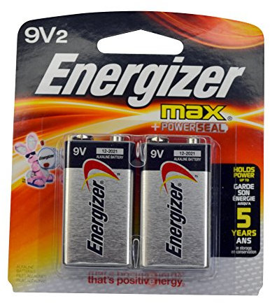 Energizer 2513 Max Alkaline 9 V Battery 522BP