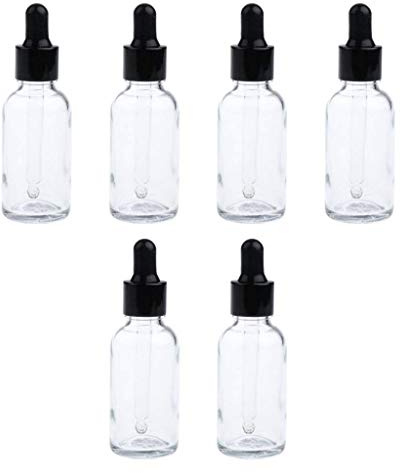 Tubayia Lot de 6 bouteilles de 100 ml en verre stérilisateur pour bouteilles de pipettes