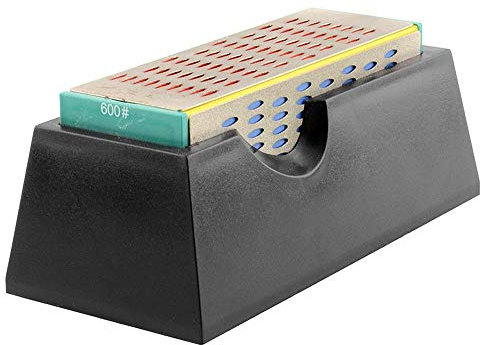 4 Sided Diamond Sharpening Block Stone 200#/300#/400#/600#