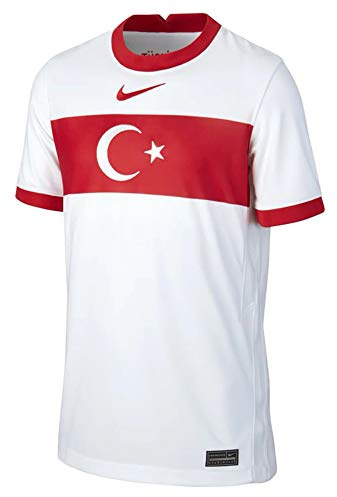 NIKE Unisex Kids Turkey 2020 Stadium Home T-Shirt