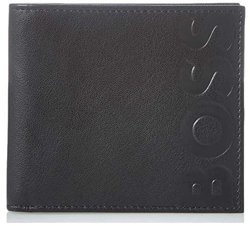 BOSS Hugo Herren Big Bb_8 Cc Geldbeutel, Black1, ONESI EU