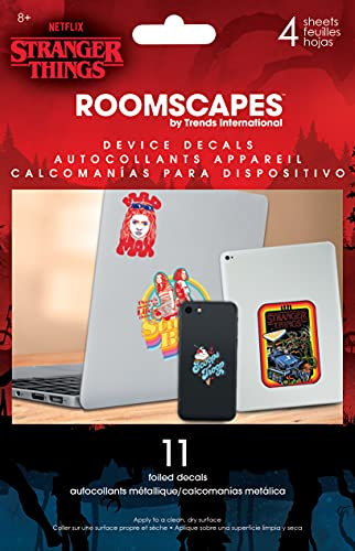 Trends International Netflix Stranger Things Device Decals with Foil (11-Pack)
