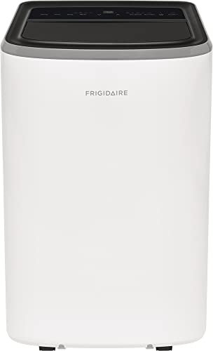 Frigidaire Aire acondicionado portátil 3 en 1 10.000 BTU (ASHRAE) / 6.500 BTU (DOE), enfría hasta 450 Sq. Ft., funcionamiento silencioso, modo seco deshumidificante, blanco