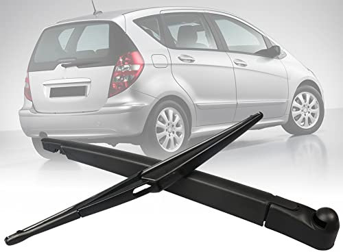 Heckscheibenwischer kompatibel mit Ben-z A Class, Auto Heckscheibenwischerarm Scheibenwischer Wischblattsatz & -blatt Scheibenwischer Fit für 2005-2013 Mercedes A Class W169 (Mer-cedes W169)