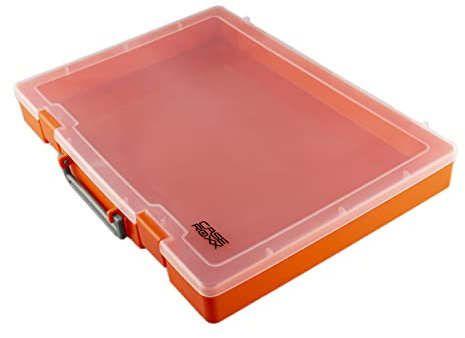 caseroxx Transportkoffer passend für Ravensburger TipToi Schutz-Aufbewahrungs Tasche in orange