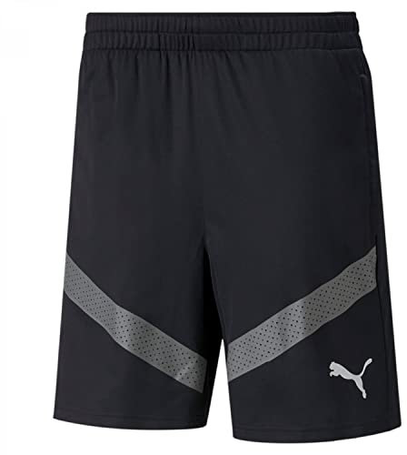PUMA teamFINAL Trainings Shorts Herren schwarz/grau, M