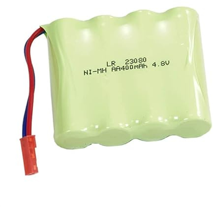 Huina CY1331 Battery 4.8V 400mah NIMH Red Jst Plug