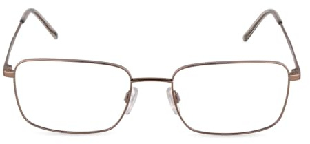 Rodenstock Brille mit Sehstärke für Herren optional mit Sonnenbrillentönung oder Blaulichtfilter, Quadratisch, gefertigt aus Edelstahl (inklusive Brillenetui)