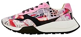 Desigual Damen Jogger DIGITAL, Material Finishes, 37 EU