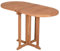 Yoursol Balkontisch Woodie, 120 x 60 cm, Teak Natur, witterungsbeständig, zusammenklappbar