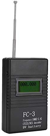 Medidor De Frecuencia De Walkie Talkie, Medidor De Contador De Frecuencia De 50Mhz-2.4G, Medidor De Radiofrecuencia De Mano, Decodificación Automática,