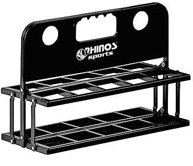 RHINOS sports Trinkflaschenhalter 10er | Tray für 10 Flaschen | faltbar