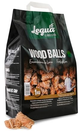 Natürliche Holzwolle Anzünder für Brennholz (Heizung), Grills und Pizzaöfen (10kg)