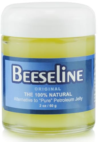 Beeseline Original – Alternativa 100% naturale e ipoallergenica alla vaselina – labbra, mani, bambini, struccanti e molto altro (barattolo di vetro, 56,7 g)